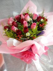 AHR1452 - Red & pink roses AHR1452 - Red & pink roses