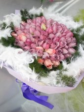 AHB9574 - Purple roses AHB9574 - Purple roses