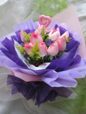 AHR1472-Pink Roses AHR1472-Pink Roses
