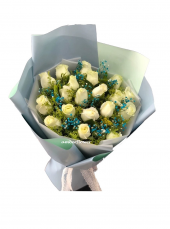 AHB9451 - Cream roses AHB9451 - Cream roses