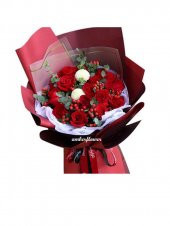 AHB9563 - Red roses & ping pong AHB9563 - Red roses & ping pong